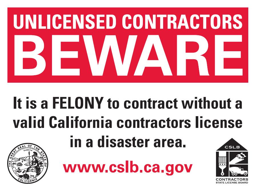 Disaster Consumer Beware Image