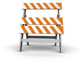 road block image