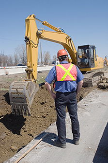 image of digging